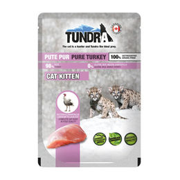 Tundra Cat Kitten Katzenfutter Pute monoprotein 16 x 85 g - 16 x 85 g – Bild 1 von 4