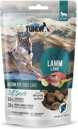 Produktbild von Tundra Funktionssnack Gelenk Fit für Hunde mit Lamm und hohem Fleischanteil 9x100g