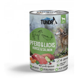 Tundra Hunde-Nassfutter Pferd und Lachs getreidefrei und glutenfrei 6x400g - 6 x 400 g – Bild 1 von 2