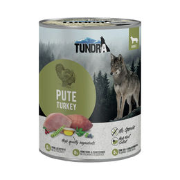 Produktbild von Tundra Hundefutter Pute 12x800g