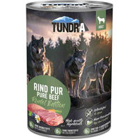 Produktbild von Tundra Hundefutter Rind Pur 6 x 400g