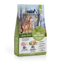Tundra Hundetrockenfutter Large Breed mit Pute und Hering getreidefrei 750 g – Bild 1 von 3