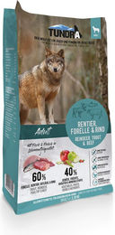 Tundra Hundetrockenfutter Rentier Forelle Rind Getreidefrei Adult 3,18 kg - 3,18 kg – Bild 1 von 6