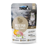 Produktbild von Tundra Katzen Nassfutter Pute Monoprotein mit hohem Fleischanteil für erwachsene Katzen 16x85g