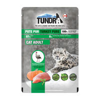 Produktbild von Tundra Katzen Nassfutter Pute Pur Stückchen in Sauce Getreidefrei Monoprotein 16 x 85 g - 16 x 85 g