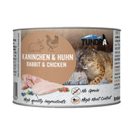 Produktbild von Tundra Katzenfutter Kaninchen & Huhn Adult mit hohem Fleischanteil 6x200g