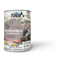 Produktbild von Tundra Katzenfutter Kitten Huhn Pute und Forelle 6 x 400 g - 6 x 400 g