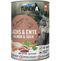 Produktbild von Tundra Katzenfutter Lachs und Ente Adult mit hohem Fleischanteil 6x400g - 6 x 400 g