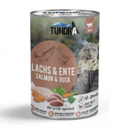 Tundra Katzenfutter Lachs und Ente mit Huhn 6 x 400 g - 6 x 400 g – Bild 1 von 2