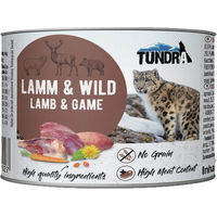 Produktbild von Tundra Katzenfutter Lamm & Wild für erwachsene Katzen mit hohem Fleischanteil 6x200g - 6 x 200 g