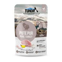 Produktbild von Tundra Kitten Pouch Pute pur Monoprotein mit hohem Fleischanteil 16x85g