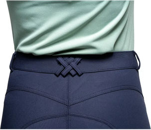 Produktbild von Tupila Reithose Mid Grip Damen Flags&Cup Blau Nylon Größe 42