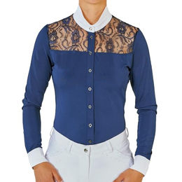 Turnier-Shirt Novara II Langarm für Damen in Navy Größe XL – Bild 1 von 1