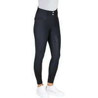Produktbild von Turnierhose Full Grip Mädchen Horsenjoy Prima Reithose mit Silikon Grip in Schwarz Größe 12 Jahre