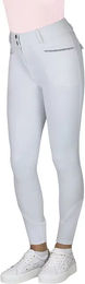 Produktbild von Turnierhose Horsenjoy Prima Damen Reithose mit Full Grip Silikonbeschichtung Weiß Größe 40