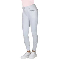 Produktbild von Turnierhose Horsenjoy Prima Damen Reithose mit Full Grip Silikonbeschichtung Weiß Größe 40