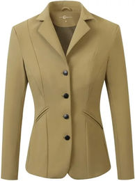 Turnierjacke Damen Covalliero aus Nylon für Frühling in Braun und Beige Größe L – Bild 1 von 2