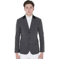 Produktbild von Turnierjacket Equestro Elegance für Herren in Grau Größe L