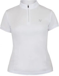 Produktbild von Turnierpolo York Kelly Reitshirt Damen Weiß Polyester Größe 36