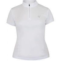 Produktbild von Turnierpolo York Kelly Reitshirt Damen Weiß Polyester Größe 36