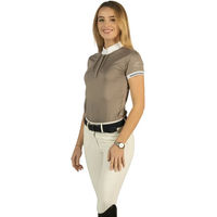 Produktbild von Turnierreithose Damen Flags&Cup Oleron Mid Grip Weiß Größe 42