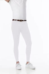 Produktbild von Turnierreithose Riding World Lecaire Unisex Weiß Baumwolle Größe 46