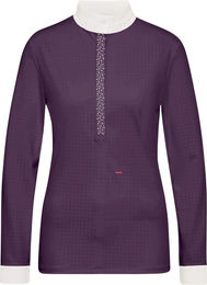 Produktbild von Turniershirt Rising Star Reitshirt Unisex Sommer Lila Nylon Größe M