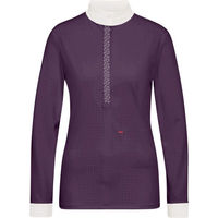 Produktbild von Turniershirt Rising Star Reitshirt Unisex Sommer Lila Nylon Größe M