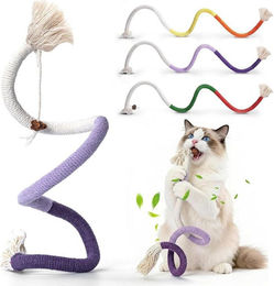 TUWENA Katzen-Intelligenzspielzeug Set aus Baumwolle mit Katzenminze zur Zahnpflege 3-teilig – Bild 1 von 4