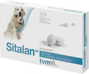 Produktbild von TVM Sitalan SE Tabletten für Senioren zur Unterstützung des Muskelaufbaus 48 Stück