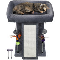 Produktbild von TWDEPART Kratzbaum Turm Aktivitätszentrum für Indoor Katzen