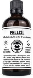 Two Hands BIO Fellöl mit Bio-Calendula und Bio-Brokkolisamenöl vegane Tierpflege für Hund Katze Pferd und Kleintiere 100 ml – Bild 1 von 1