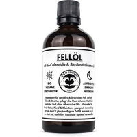 Produktbild von Two Hands BIO Fellöl mit Bio-Calendula und Bio-Brokkolisamenöl vegane Tierpflege für Hund Katze Pferd und Kleintiere 100 ml