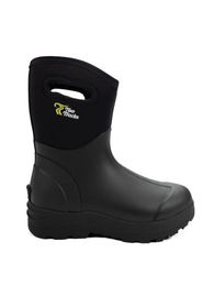 TwoTracks Baruga Neopren Reitstiefel Damen Halbhoch Schwarz Größe 38 – Bild 1 von 3