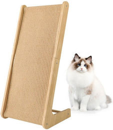 TWSOUL Katzen Kratzbrett aus Sisal L-förmig Beige 70 cm – Bild 1 von 5
