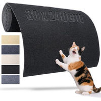 Produktbild von TXXATX Kratzmatte aus Sisal für Katzen Schwarz 240 x 30 cm