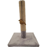 Produktbild von Tyrol Birdy Kratzbaum für Kitten und junge Katzen aus Sisal in Grau mit 42 cm Höhe