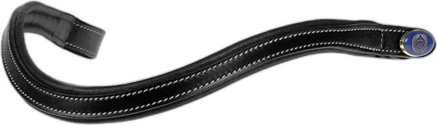 Produktbild von U-förmiges gepolstertes Stirnband für Pferde mit dekorativen Nähten PS of Sweden Nirak