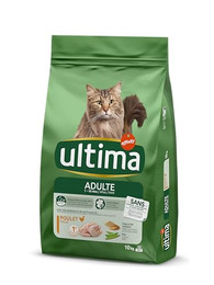 Produktbild von Ultima Adult Huhn Trockenfutter für Katzen - 10 kg