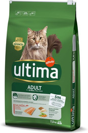 Produktbild von Ultima Cat Adult Lachs - 7,5 kg