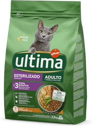 Produktbild von Ultima Cat Sterilized Adult Huhn - 2,5 kg