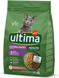 Produktbild von Ultima Cat Sterilized Adult Lachs - 2 x 2,5 kg