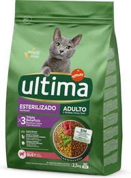 Produktbild von Ultima Cat Sterilized Adult Rind - 2,5 kg