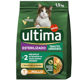 Produktbild von Ultima Cat Sterilized Urinary Huhn - 1500 g