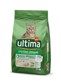 Produktbild von Ultima Harnwege Trockenfutter für Katzen mit Huhn - 2 x 10 kg