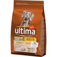 Produktbild von Ultima Medium / Maxi Adult Huhn & Reis - 2 x 3 kg