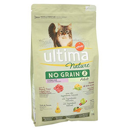 Produktbild von Ultima Nature No Grain Sterilized Rind Katzenfutter - 1,1 kg