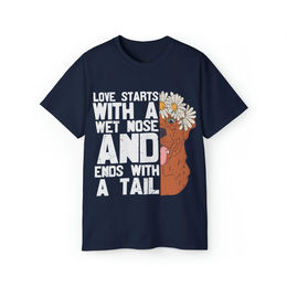 Produktbild von Ultra Baumwolle T-Shirt WET NOSE