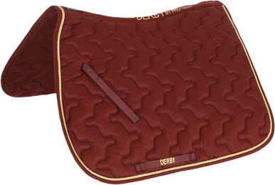Produktbild von Umbria Equitazione Sattelunterlage aus Baumwolle Salto Derby Pony Bordeaux