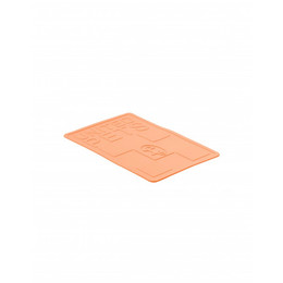 Produktbild von United Pets Milano Napfunterlage Mustafà Orange